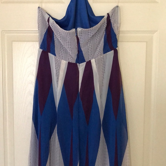 Jester Printed Halter Maxi Dress NWOT - Picture 5 of 8